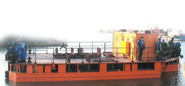 Самаходное плавучее техническое средство ПТС Моргео